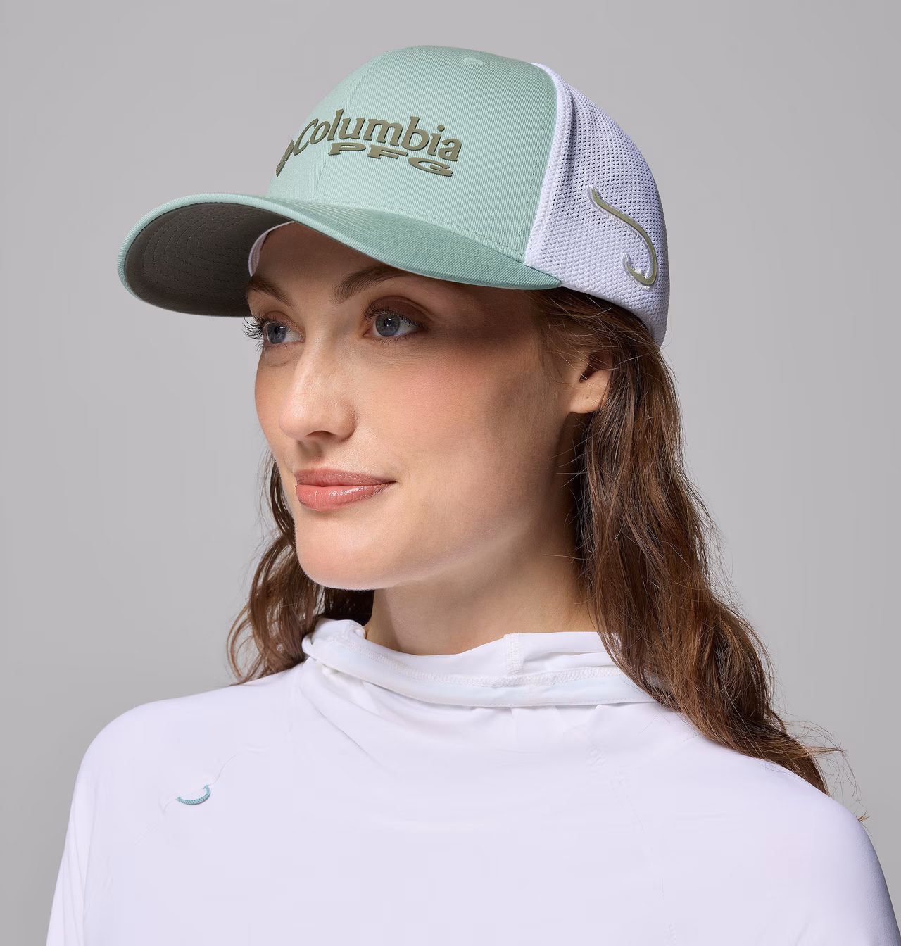 GORRA UNISEX COLUMBIA PFG LOGO MESH – foto 5